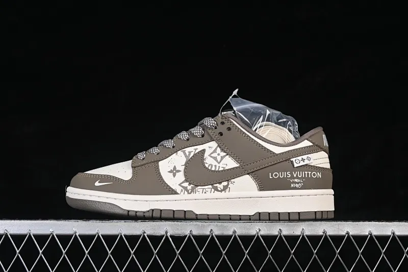 All categories Nk SB Dunk Series Nk SB Dunk Low High-end customized low-top sneakers Nike SB Dunk Low joint milk tea off-white high-end customized low-top casual sneakers XD1588-239
